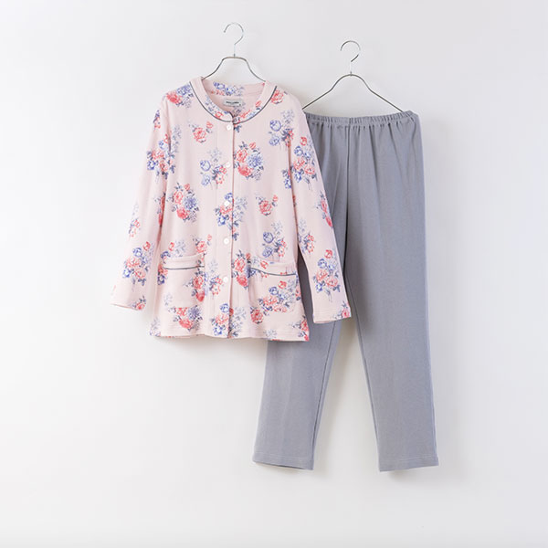 楽天市場】【ミラ・ショーン】エアリースムース花柄プリントパジャマ