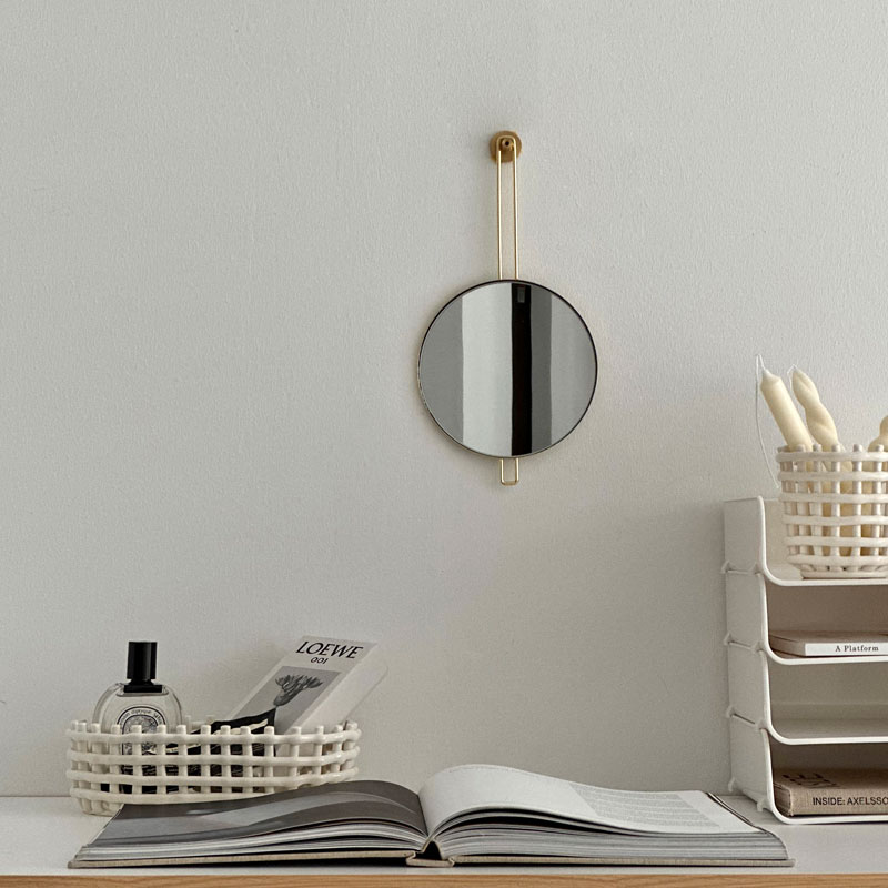 楽天市場】ゴールドフレーム ハンギング ハンドミラー【ART OF BLACK