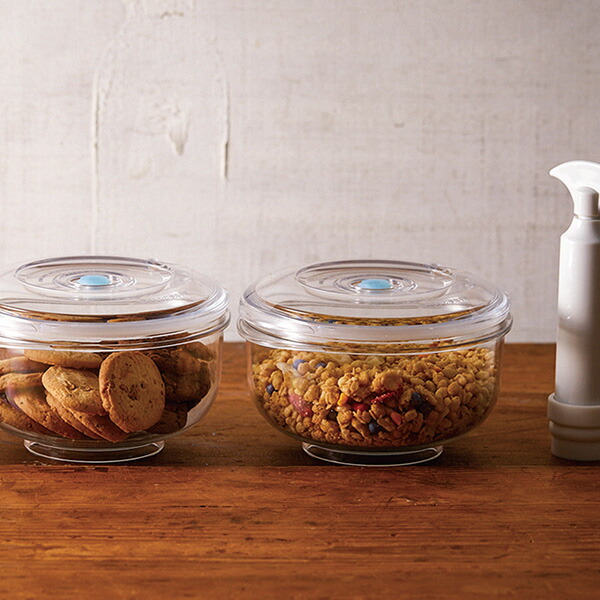 楽天市場】＼ポイント10倍／ 真空サラダボウルクリア（真空ポンプなし