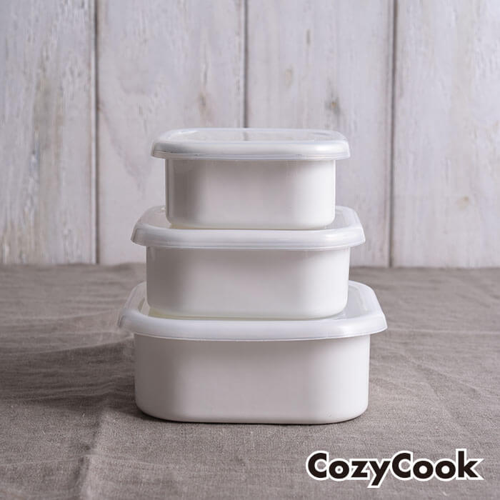 楽天市場】【嬉しいお得な3点セット】ホーロー容器 コージークック