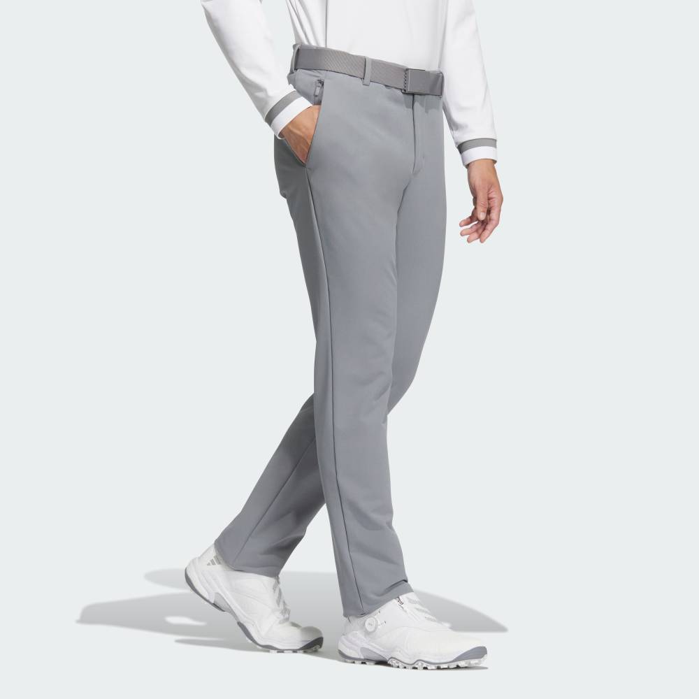 2個セット 76 アディダス ゴルフ 裏起毛 保温 パンツ IU2855 グレー 2