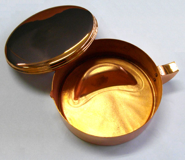 青山杉雨先生愛用銅製墨池 複製 青山杉雨先生愛用銅製墨池 複製 青山杉