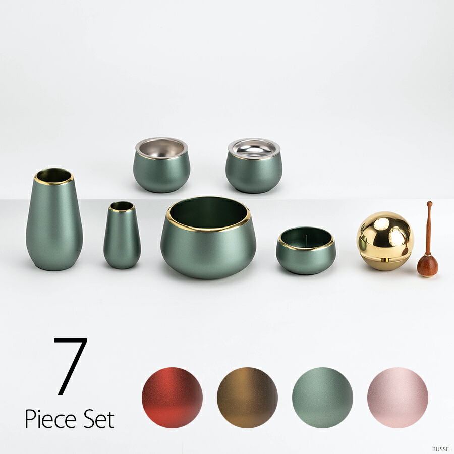 楽天市場】仏具 セット トキオ 7点 たまゆらりんセット（仏具セット