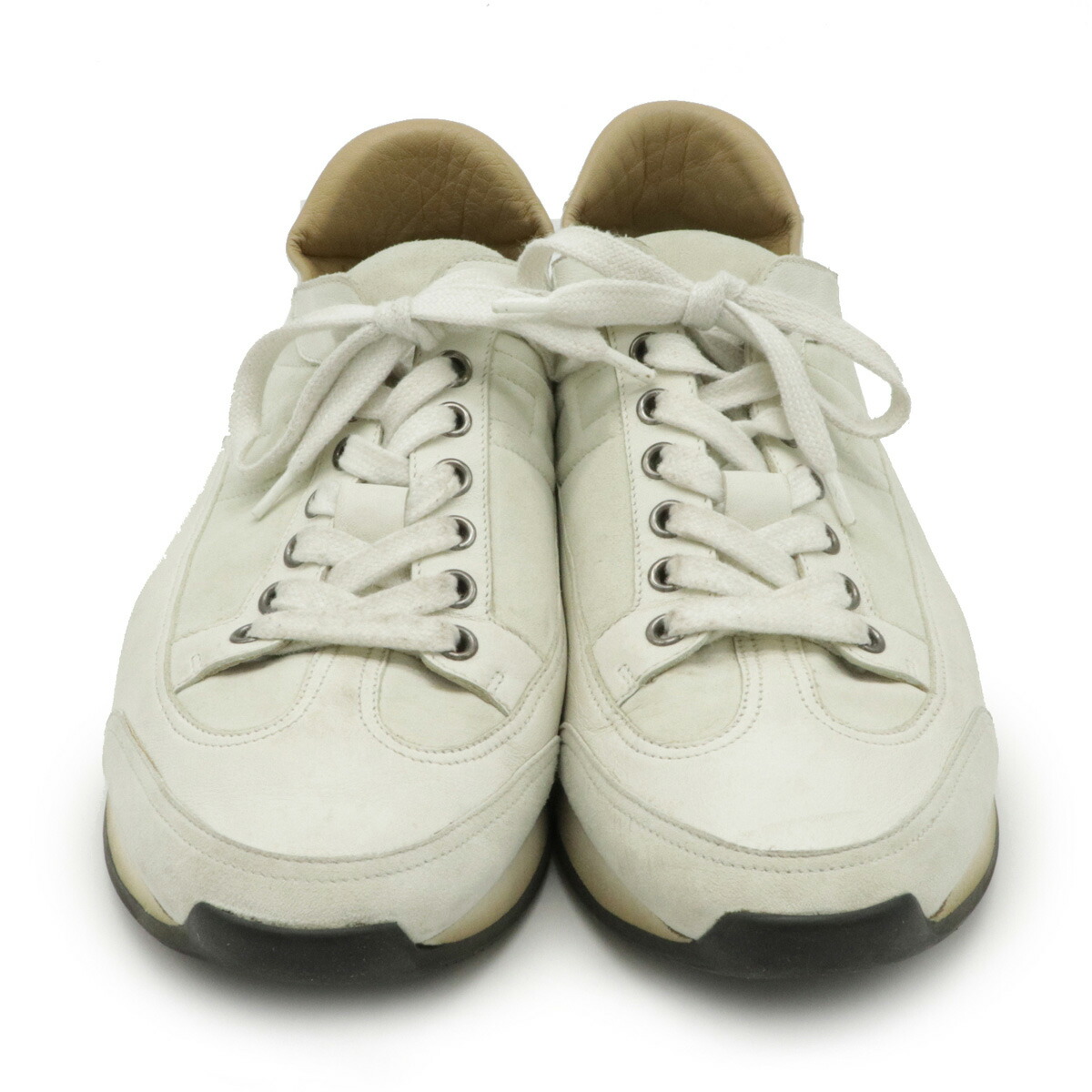 楽天市場】【靴】HERMES エルメス クイック スニーカー シューズ Hロゴ