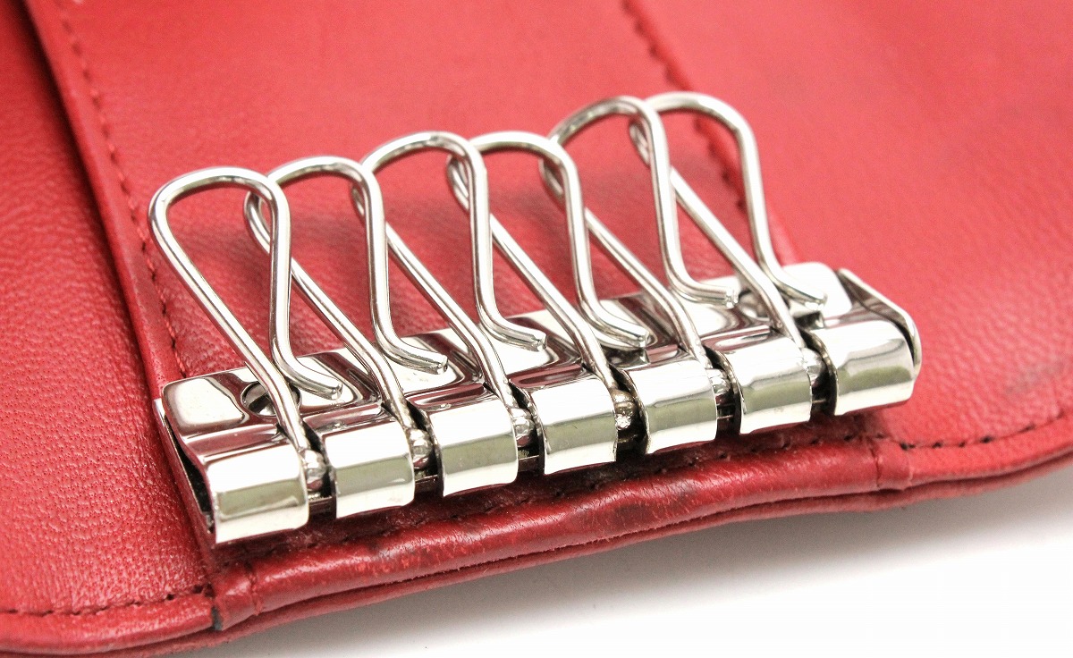 楽天市場】CHANEL シャネル カメリア ココマーク 6連 キーケース