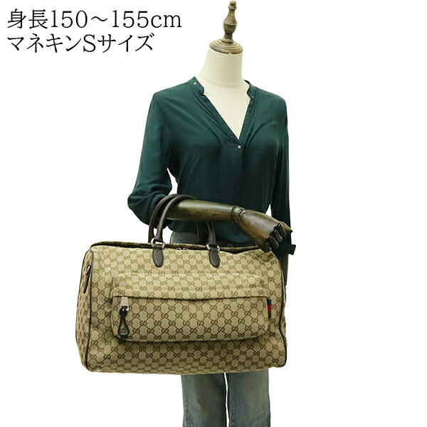 楽天市場】【10%OFF】 グッチ ボストンバッグ GG ミディアム ダッフル