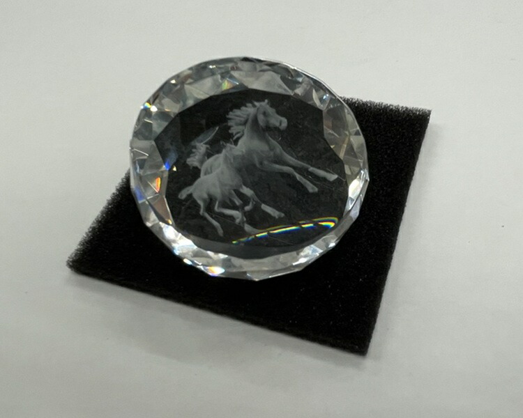 希少】テレジアンタール オーナメント ペーパーウェイト クリスタル