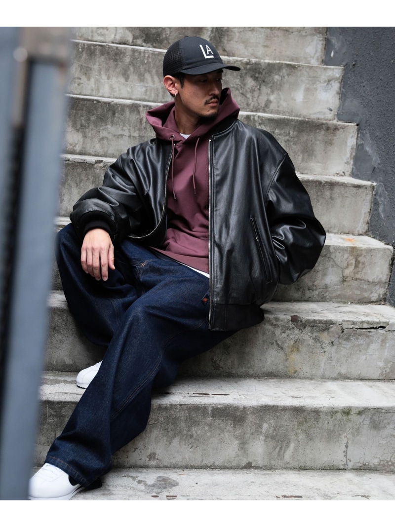 楽天市場】レザー ボマージャケット 24AW BEAMS ビームス メン