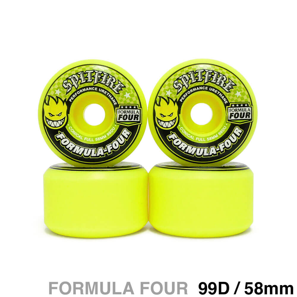 SPITFIRE FORMULA FOUR 58mm99a ウィール定価9130 SPITFIRE FORMULA