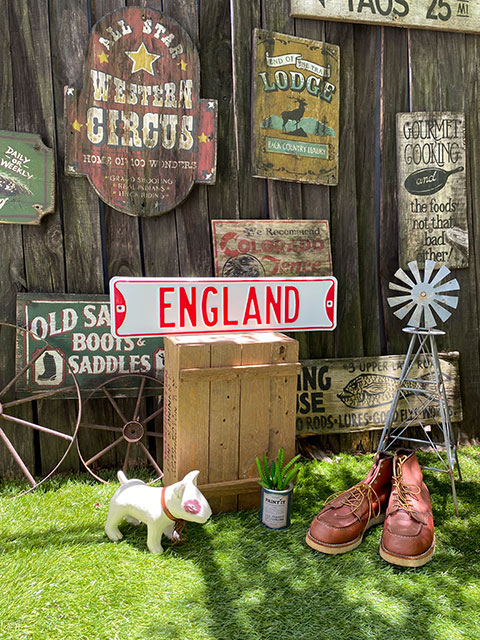 TAAANホーロー サイン プレート 看板 ストリート ニューヨーク レア