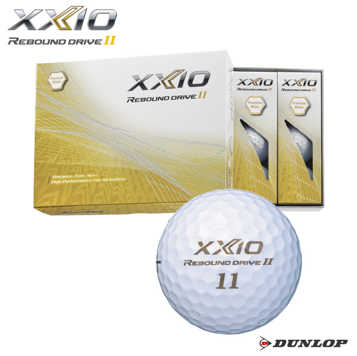 楽天市場】ゴルフボール ゼクシオ リバウンド ドライブII プレミアム