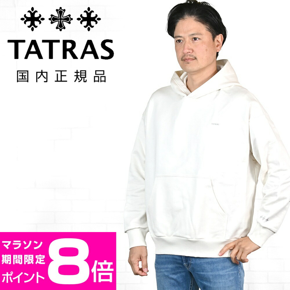 楽天市場】タトラス TATRAS プルオーバーパーカー メンズ スウェット
