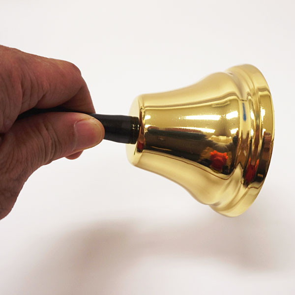 楽天市場】ミニベル（洋鈴・洋リン・ハンドベル） 14cm [当り鐘 抽選会