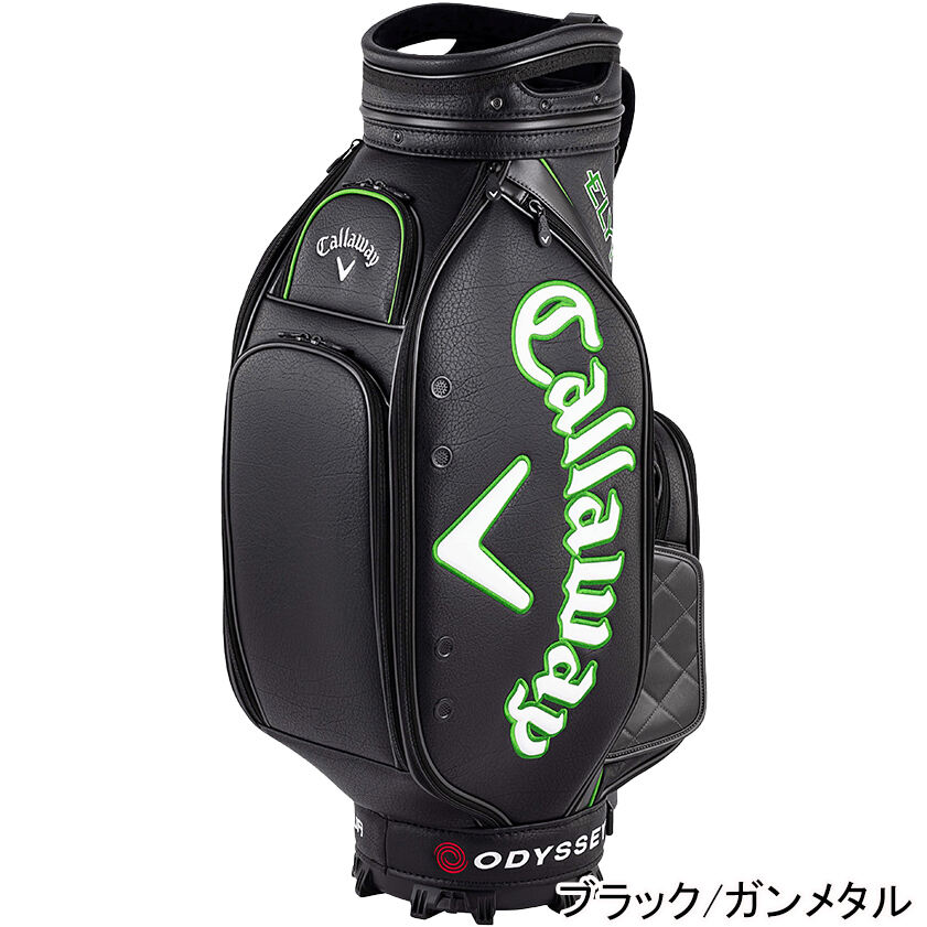 たく キャロウェイ キャディバッグ ガンメタル×ブラック たく