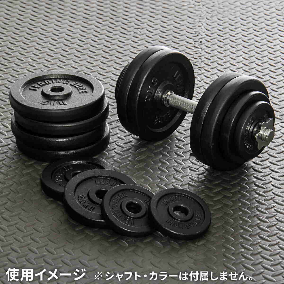 楽天市場】ダンベル アイアン プレート 1.25kg/2.5kg/5kg 2枚/4枚