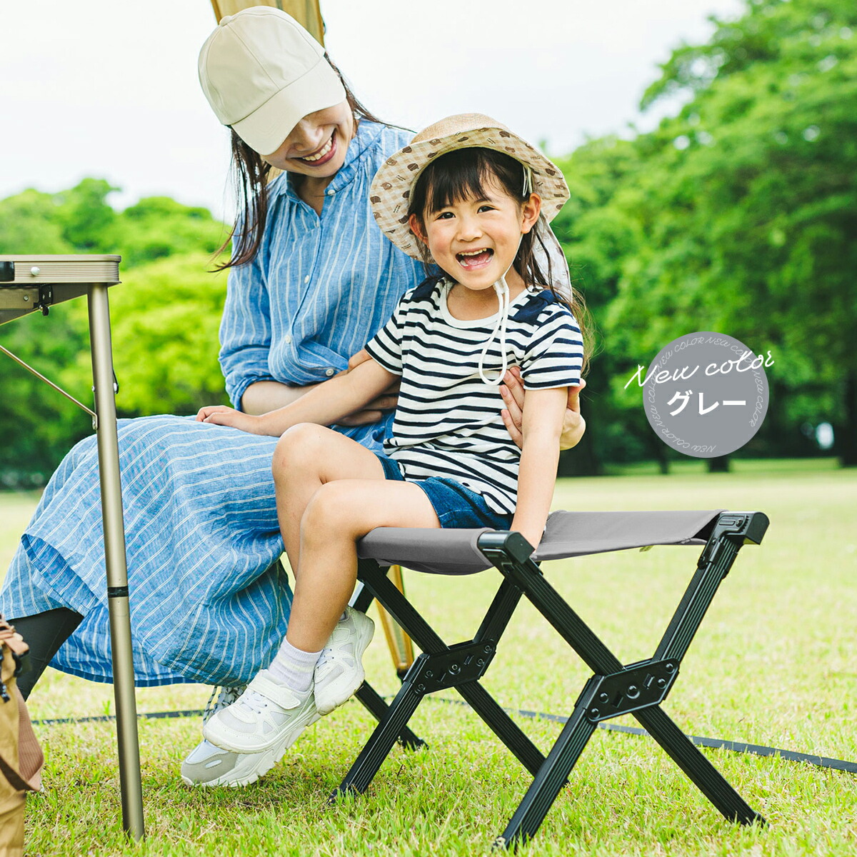 楽天市場】☆ご好評につき再入荷！☆ 折りたたみ コンパクトベンチ 二