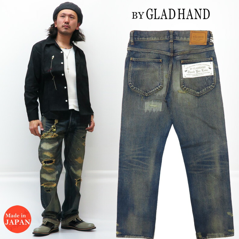 楽天市場】BY GLAD HAND バイ グラッドハンド GLADDEN DENIM 