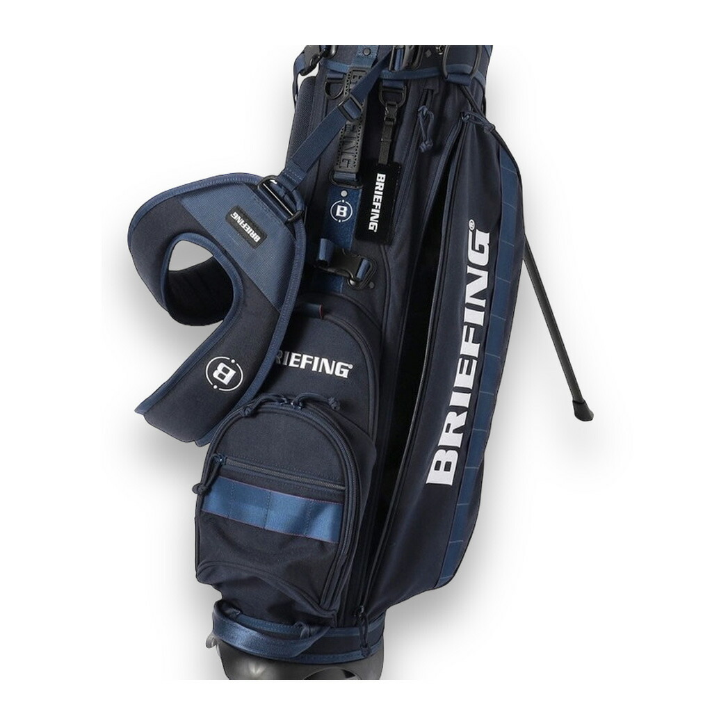 BRIEFINGキャディーバックCR-04 BEAMS別注 デニムネイビー BRIEFING