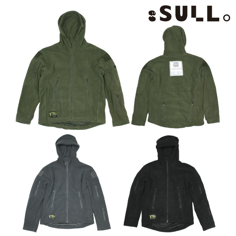 楽天市場】スージョ/SULLO フルジップフリースジャケット/FLEECE JKT