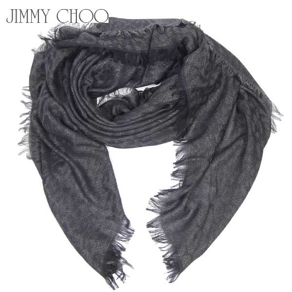 新品✨定価13万 ジミーチュウ 秋冬に◎ラメ ファー 付きストール 楽天