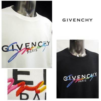 GIVENCHY ネイビー ホワイト スウェット M 4G GIVENCHY ネイビー