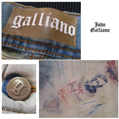 楽天市場】ジョンガリアーノ JOHN GALLIANO メンズ パンツ ボトムス