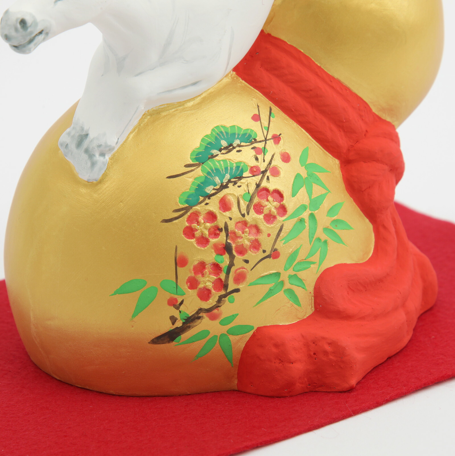 楽天市場】干支 馬 午 置物 うま 博多人形 栄喜作 瓢箪から駒 陶器