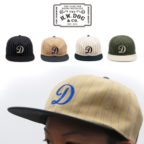美品THE H.W.DOG&CO./STRIPE NP CAP 38(59.5) STRIPE NP CAP – THE