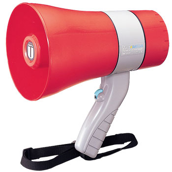 未使用 TOA 小型防滴メガホン 6W サイレン音付き 未使用 TOA 小型防滴