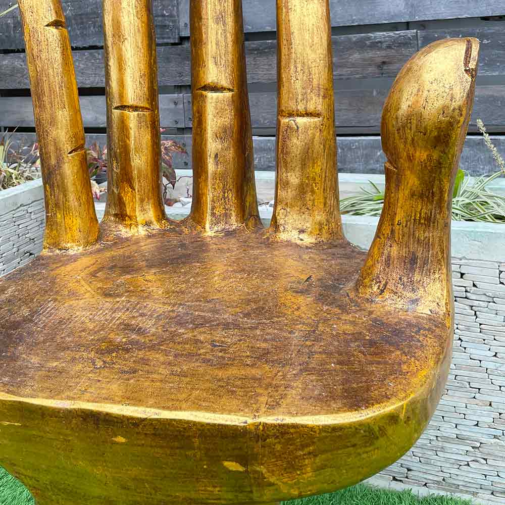 楽天市場】バリ風 木製 チェア イス 椅子 1脚 ブッダ ハンド 2色