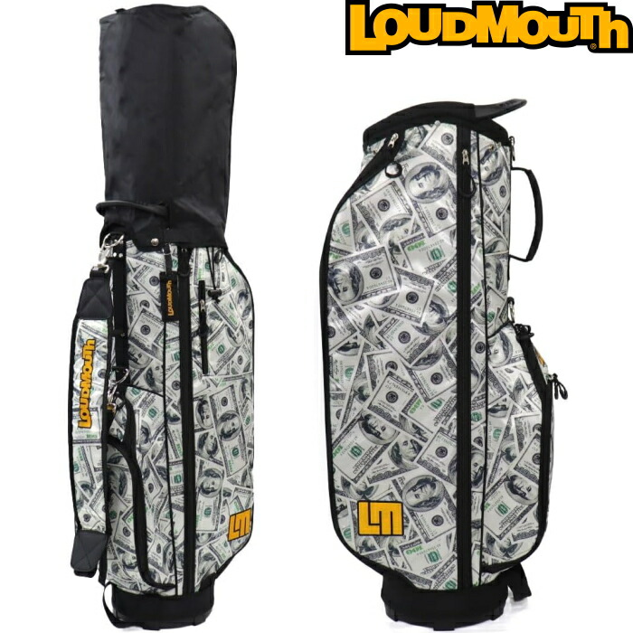 楽天市場】LOUDMOUTH ラウドマウス LM-CB0030 キャディバッグ Hunnids