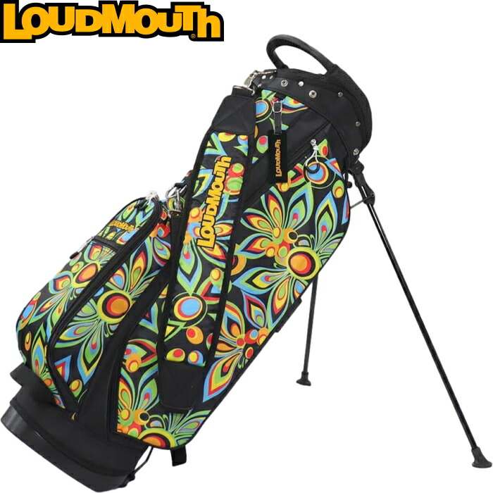 楽天市場】LOUDMOUTH ラウドマウス LM-CB0031 スタンドキャディバッグ