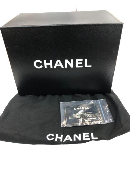 楽天市場】CHANEL キャビアスキン バニティ 化粧ポーチ ブラック