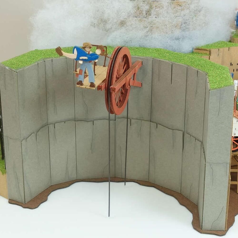 楽天市場】天空の城ラピュタ みにちゅあーとキット【ジオラマ】 ＜MK07