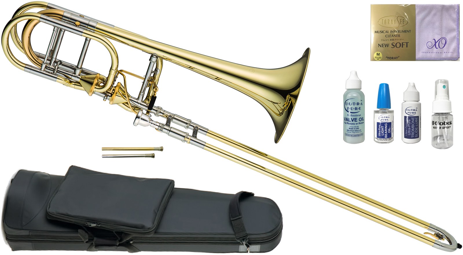 楽天市場】XO エックスオー 1240L-T バストロンボーン B♭/F/G♭/D管