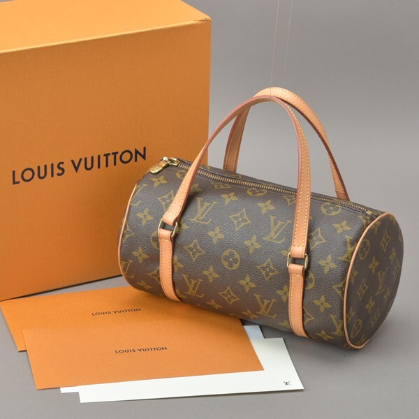 楽天市場】外観新品 ルイヴィトン パピヨン 25 ハンドバッグ