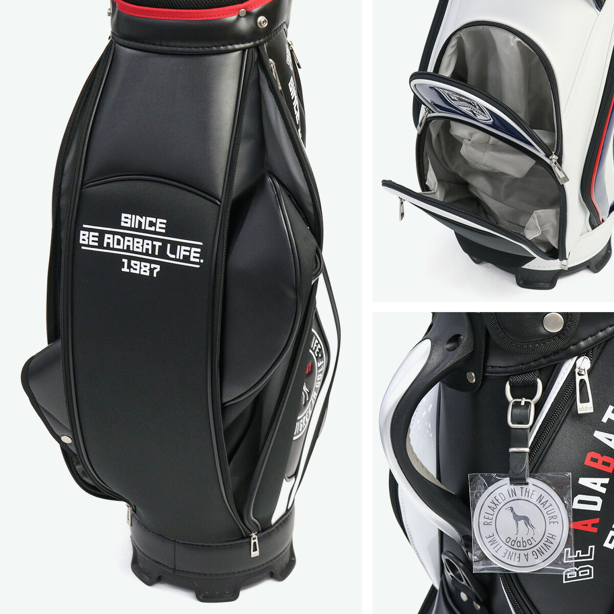 楽天市場】【土日限定 最大39倍】 アダバット キャディバッグ メンズ