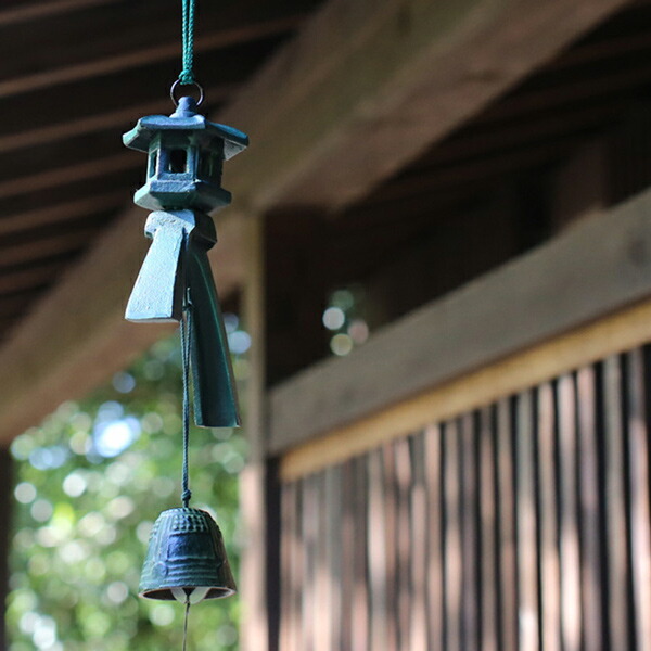 楽天市場】南部鉄器 風鈴 ことじ灯篭 : がらんどう