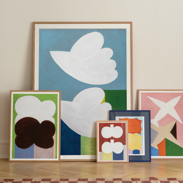 楽天市場】THE POSTER CLUB ポスター BIRD STUMP 30×40cm / 50×70cm