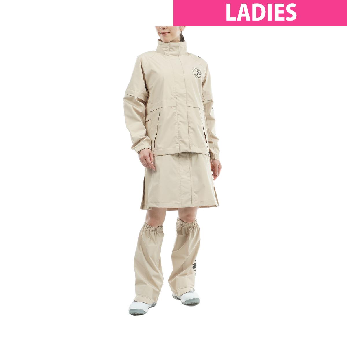 ジャックバニー レインウェア 収納袋,レッグカバー付 2WAY サイズ0