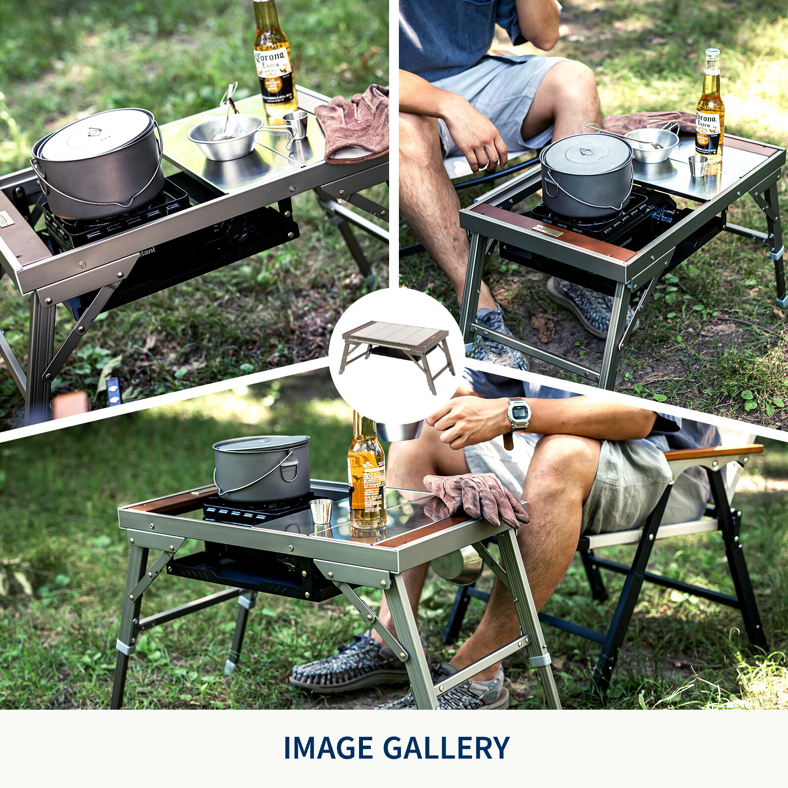 楽天市場】Hilander(ハイランダー) LIT TABLE MINI(リットテーブルミニ