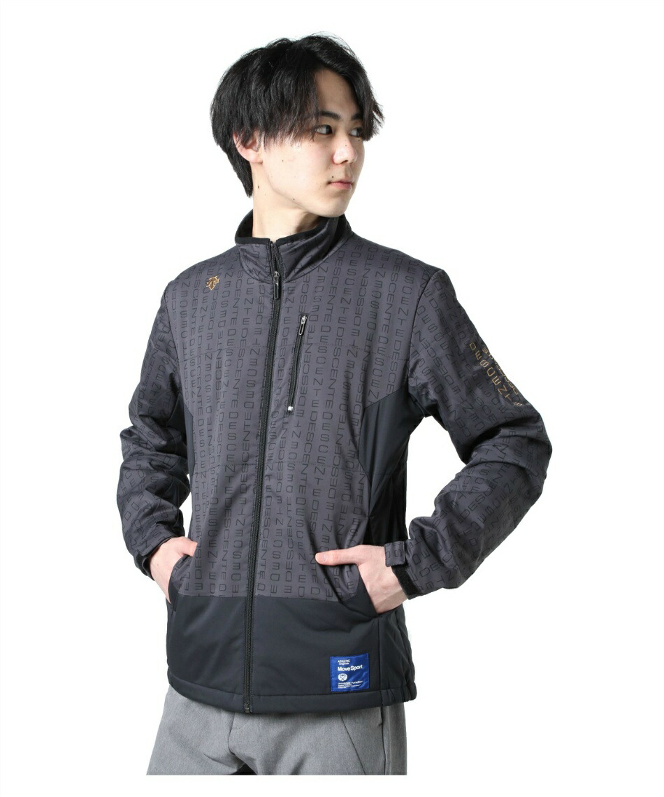 l*a様 DESCENTEGOLF 中綿ジャケット ブラック デサント DESCENTE GOLF