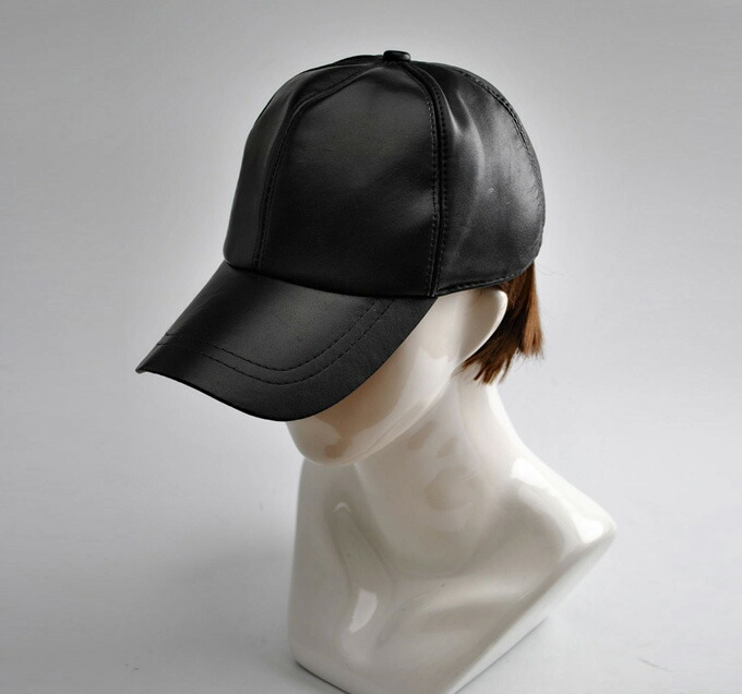 楽天市場】本革つば長レザーキャップです。☆レザーキャップ/革