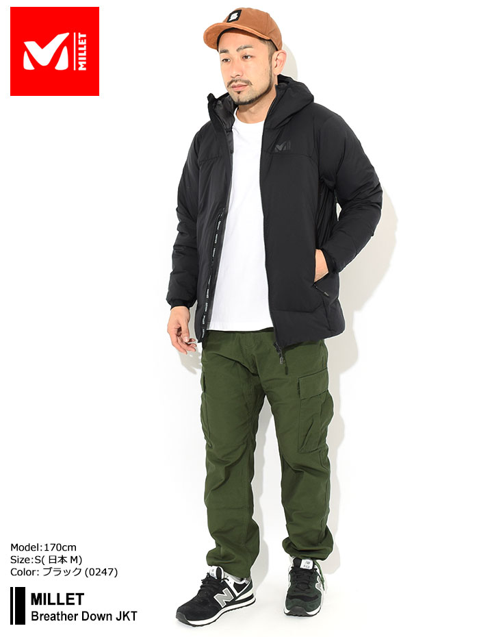 楽天市場】ミレー MILLET ジャケット メンズ ブリーザー ダウン