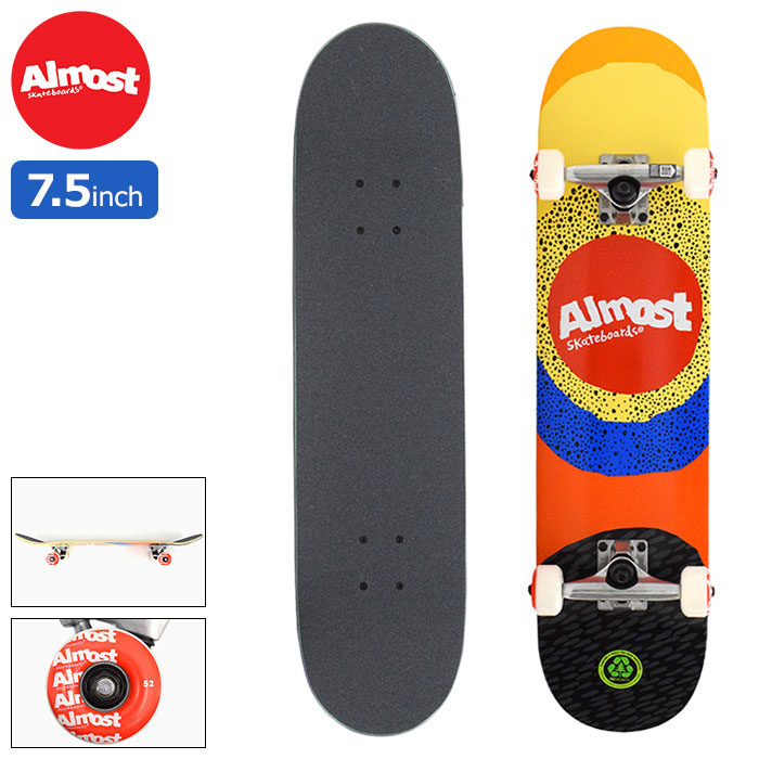 楽天市場】【送料無料】オルモスト ALMOST スケボー スケートボード