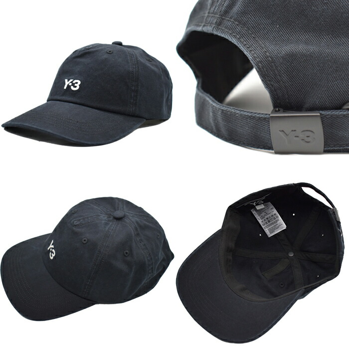 楽天市場】Y-3 ワイスリー ベースボールキャップ ブラック DAD CAP