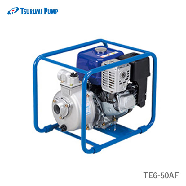 楽天市場】〈ツルミ〉TE6-50AF 排水用エンジンポンプ TE型 口径50mm