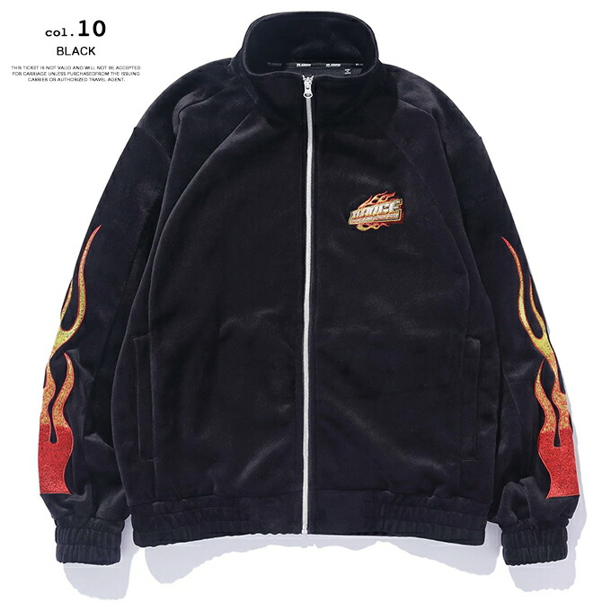 楽天市場】【 XLARGE エクストララージ 】 VELOUR TRACK JACKET ベロア