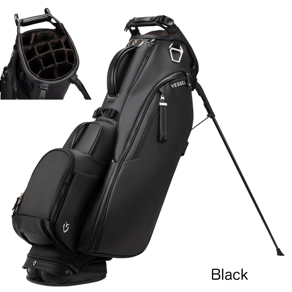 楽天市場】VESSEL キャディバッグ Player V Stand スタンドバッグ 14