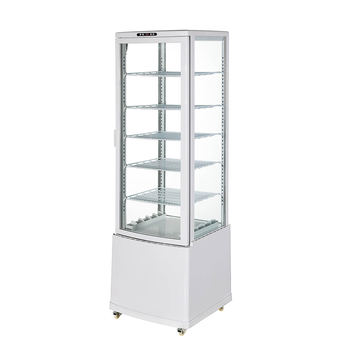 楽天市場】【立春セール！】 235L 白 大型 4面ガラス 冷蔵ショー
